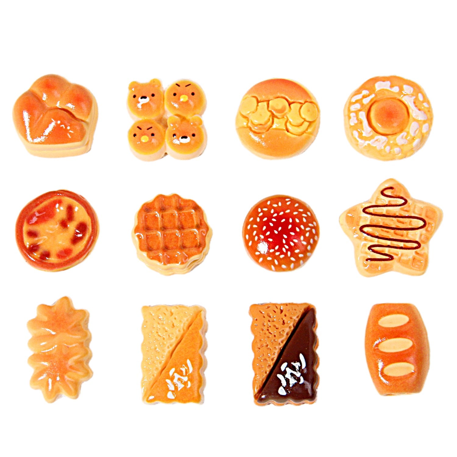 Wholesale Simulation food toy bread bakery shop ornaments No Hole